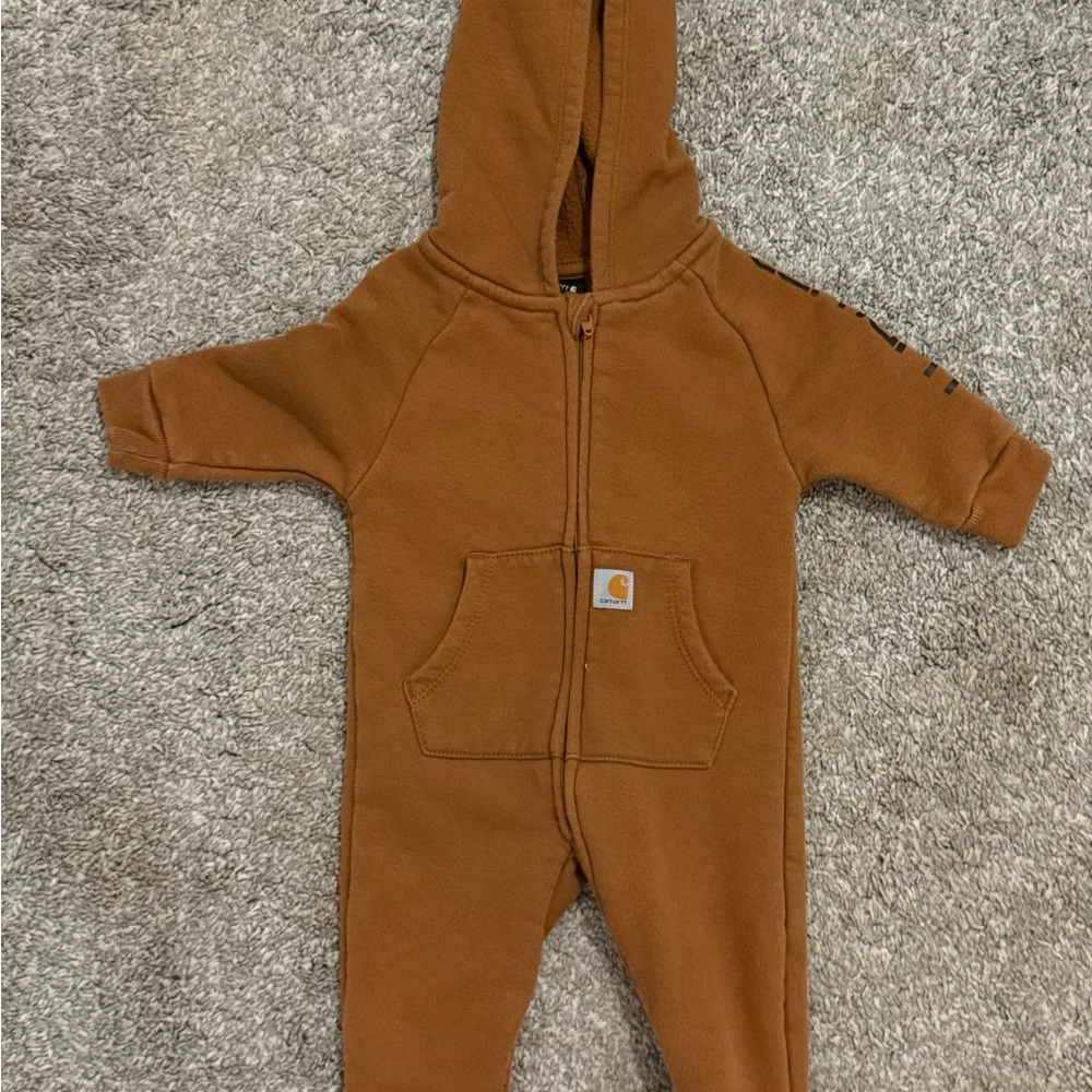 Carhartt Infants' Long Sleeve Fleece Zip-Front Coverall